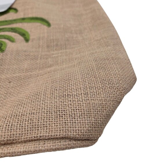 Bon Voyage NWT Women's Sequin  Tote Beach Bag Brown One Size Pineapple - Picture 3 of 8